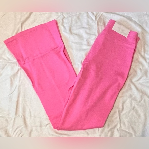 NWT Dear Scarlett Dark Pink Flare Pants - Picture 2 of 14
